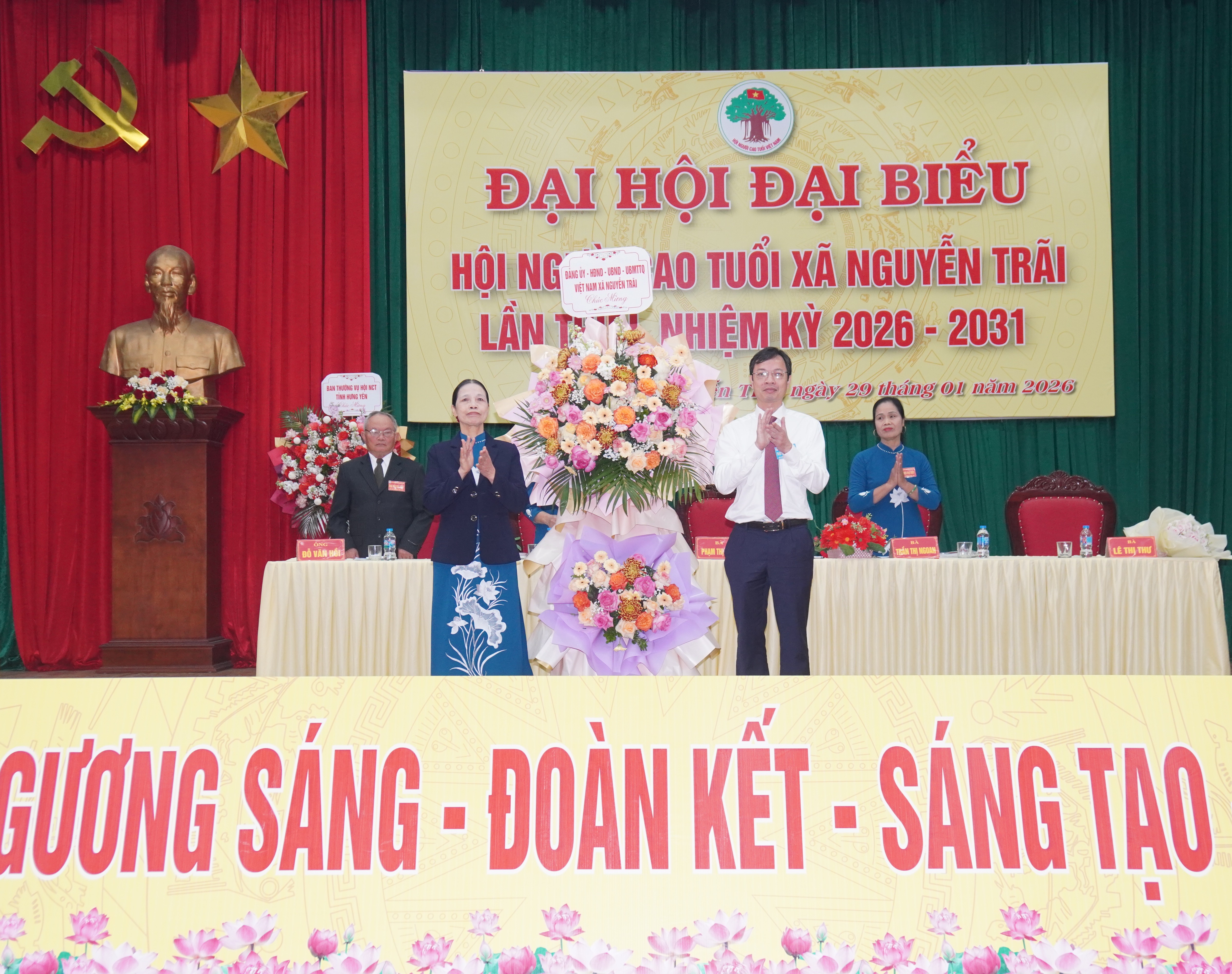 Đại hội đại biểu Hội Người cao tuổi xã Nguyễn Trãi lần thứ I, nhiệm kỳ 2026 - 2031