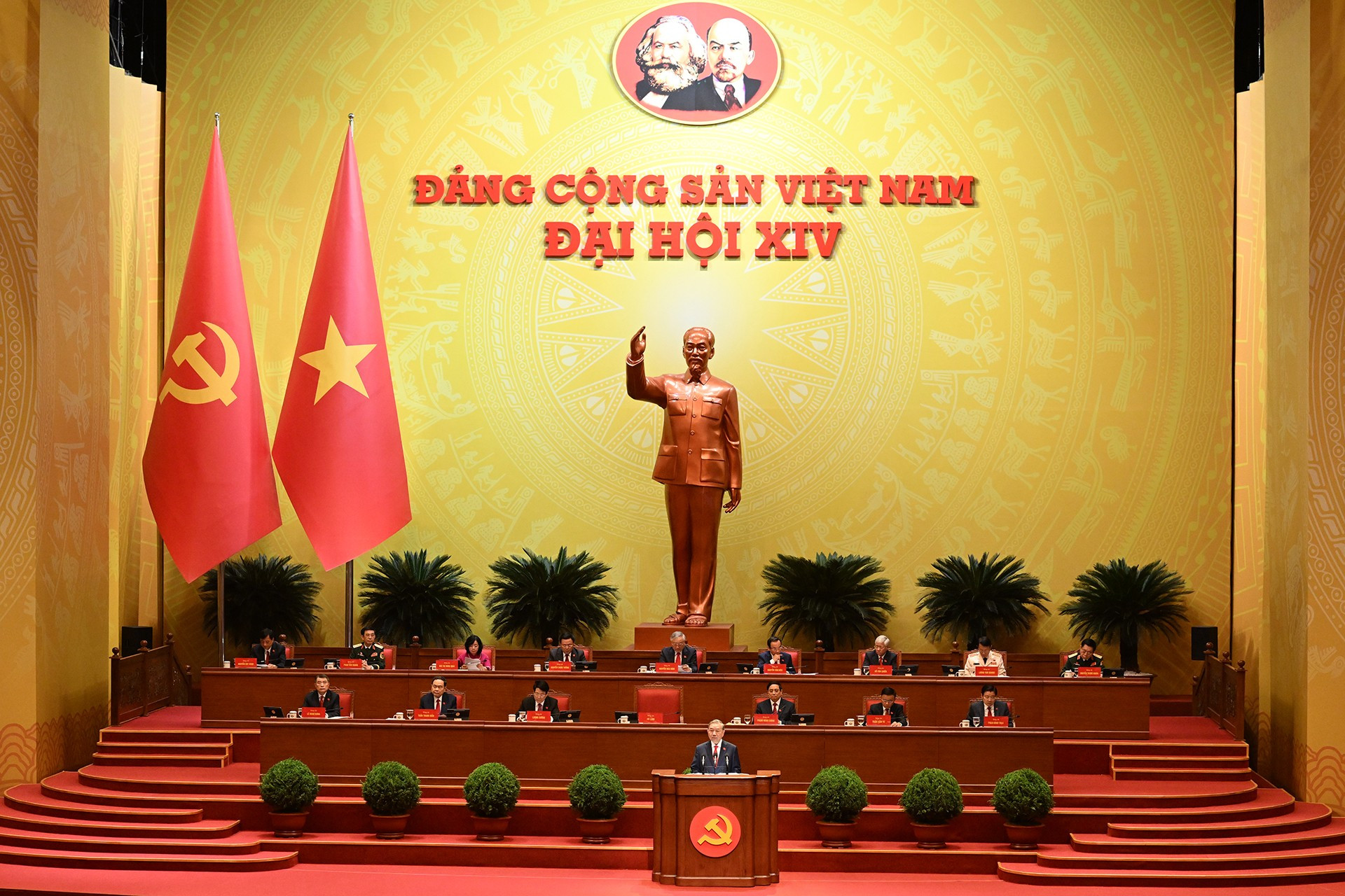 Khai mạc trọng thể Đại hội đại biểu toàn quốc lần thứ XIV của Đảng