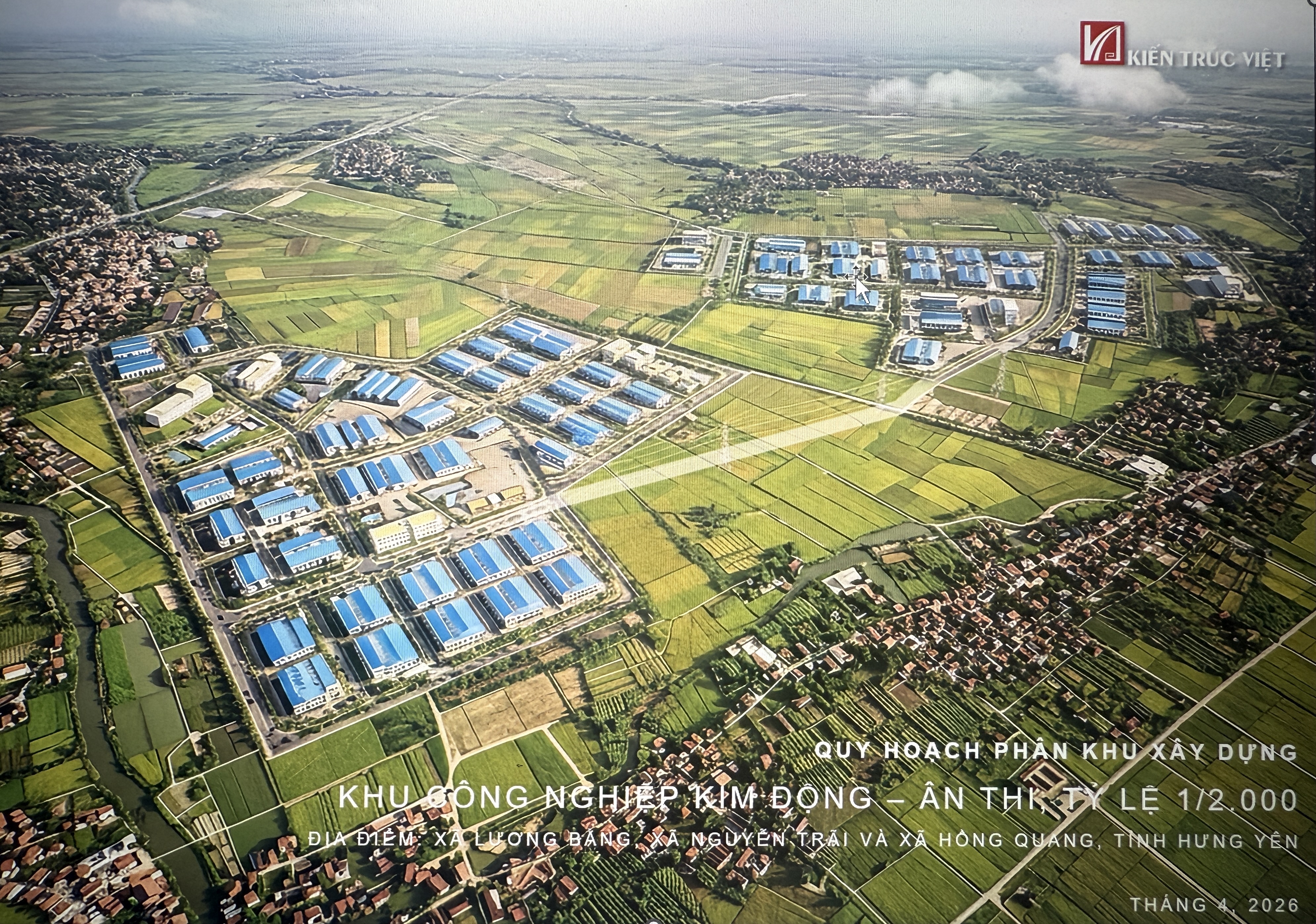 Xã Nguyễn Trãi tổ chức hội nghị lấy ý kiến cộng đồng dân cư về quy hoạch phân khu - Khu công nghiệp Kim Động – Ân Thi, tỷ lệ 1/2000