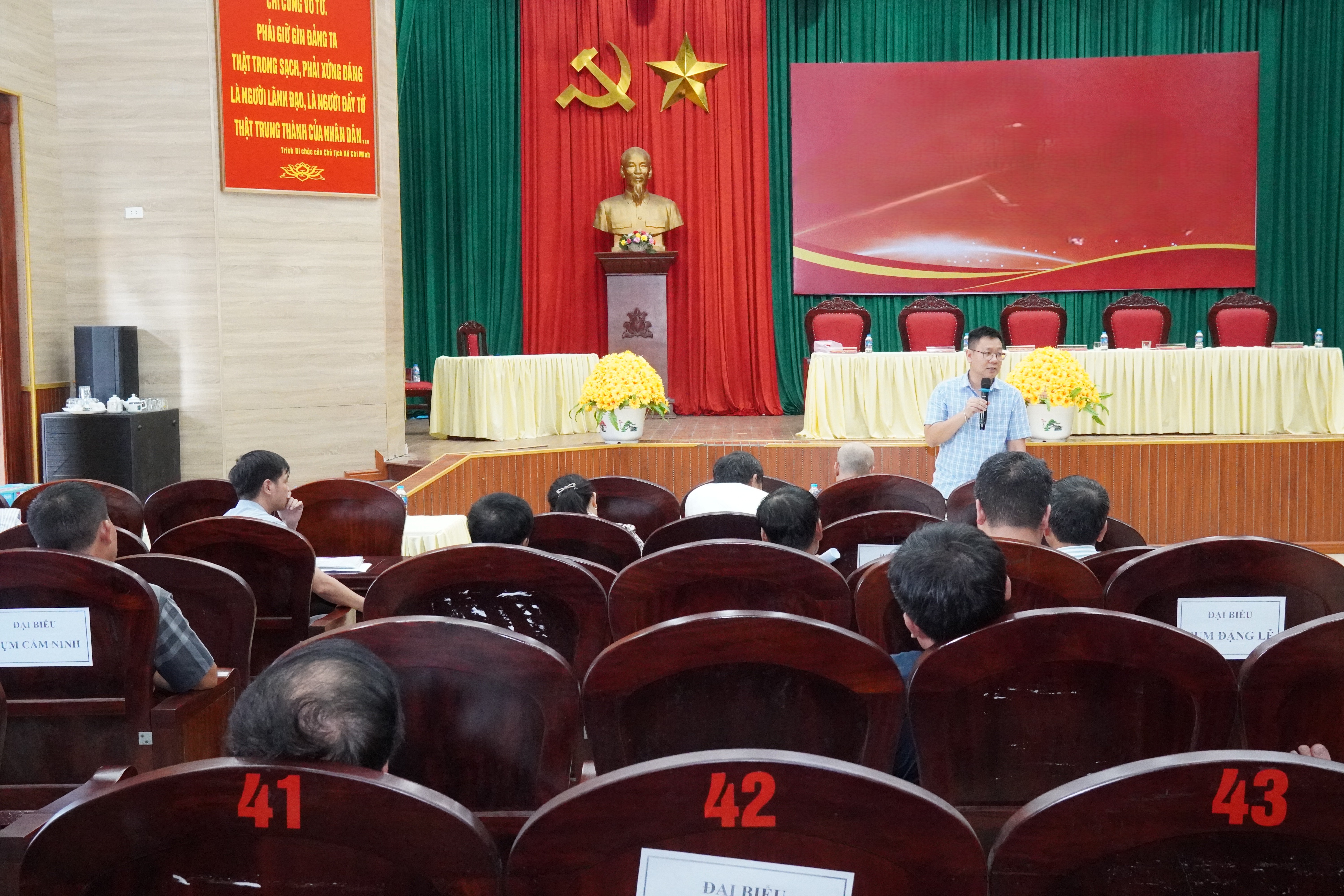 UBND xã Nguyễn Trãi tổ chức hội nghị triển khai kế hoạch lấy ý kiến Nhân dân đối với Đề án thành lập Phường Nguyễn Trãi