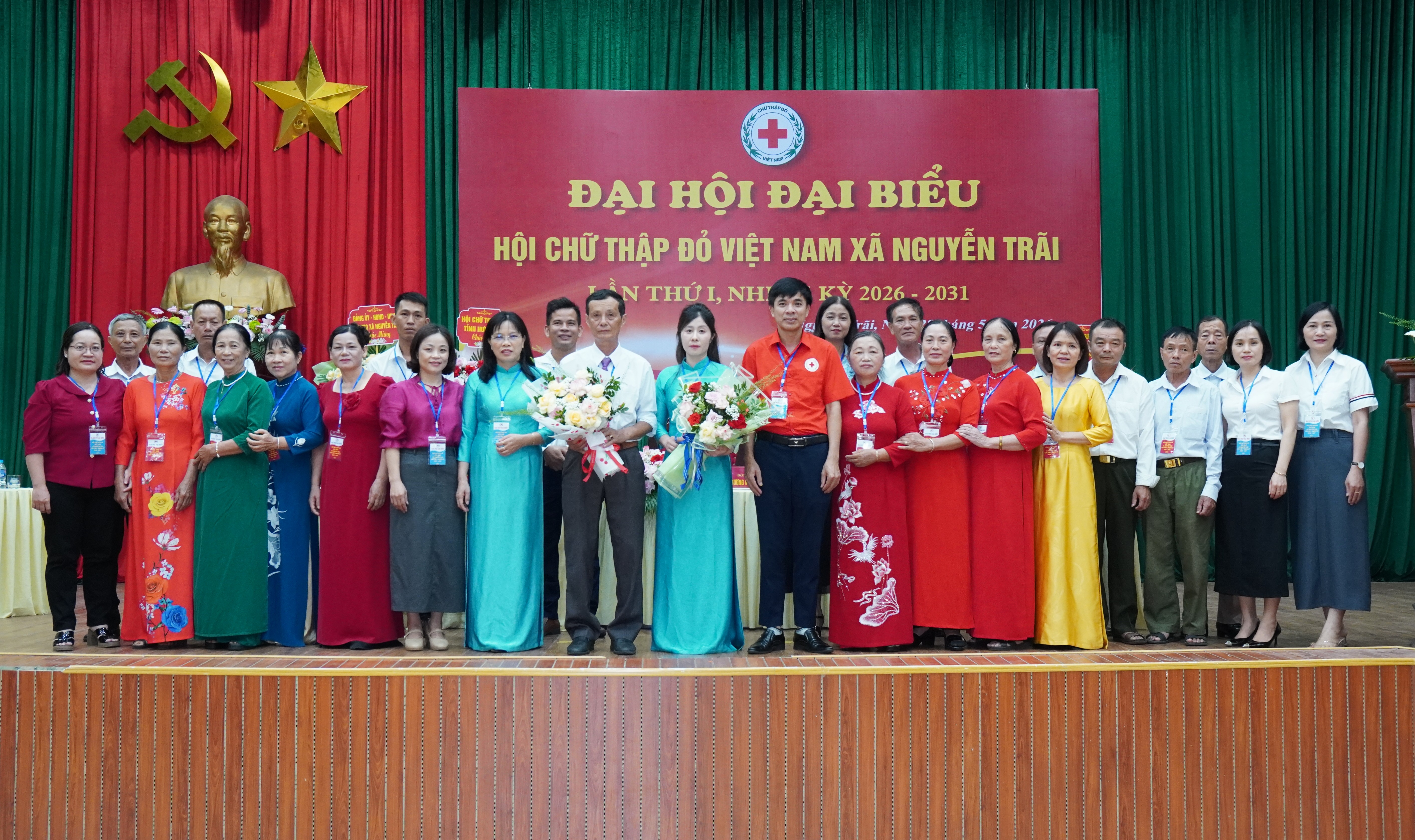 Hội Chữ thập đỏ xã Nguyễn Trãi tổ chức Đại hội đại biểu lần thứ I, nhiệm kỳ 2026-2031