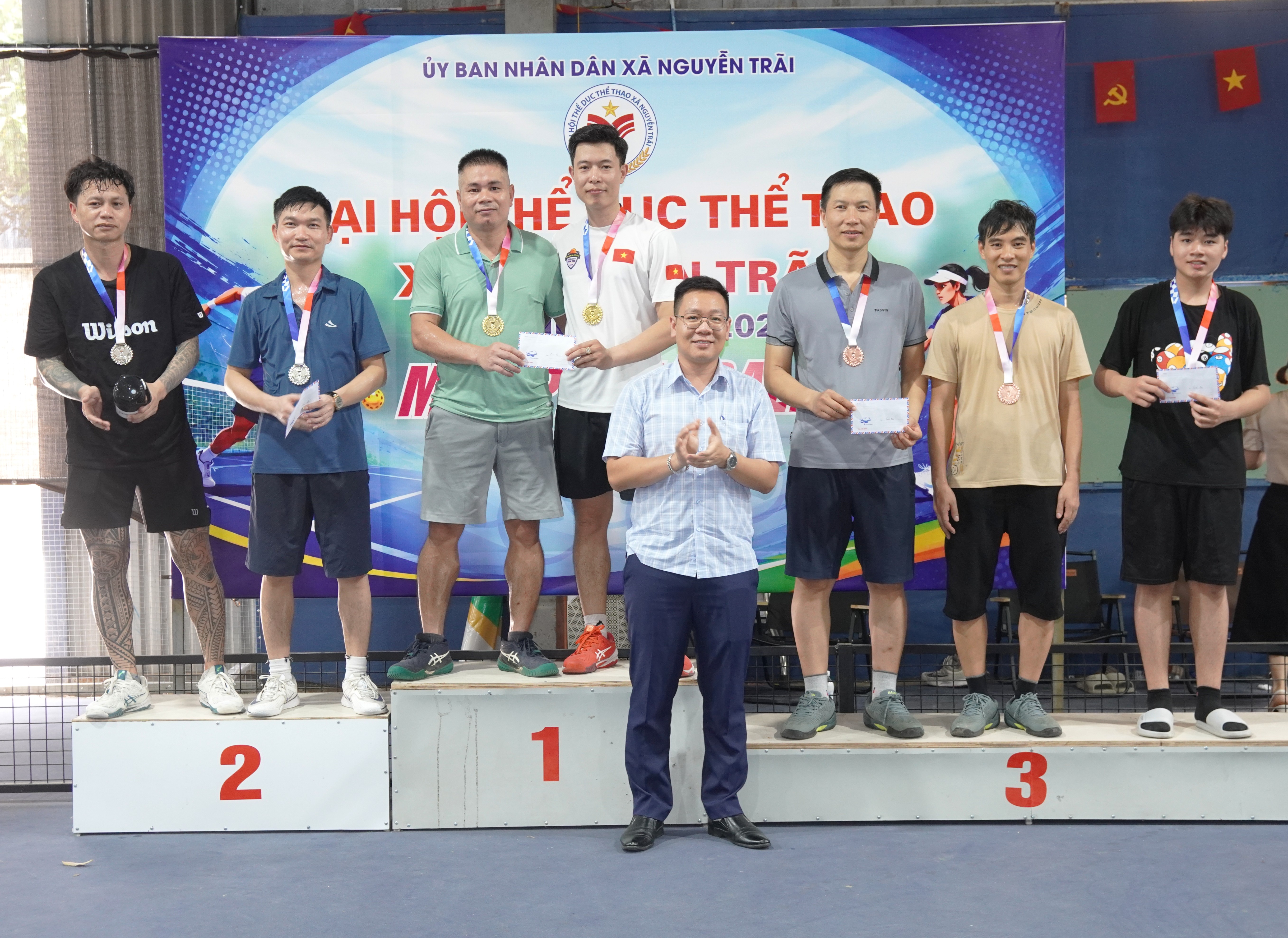 Giải Pickleball xã Nguyễn Trãi năm 2026 – Nội dung thi đấu tại Đại hội TDTT xã Nguyễn Trãi