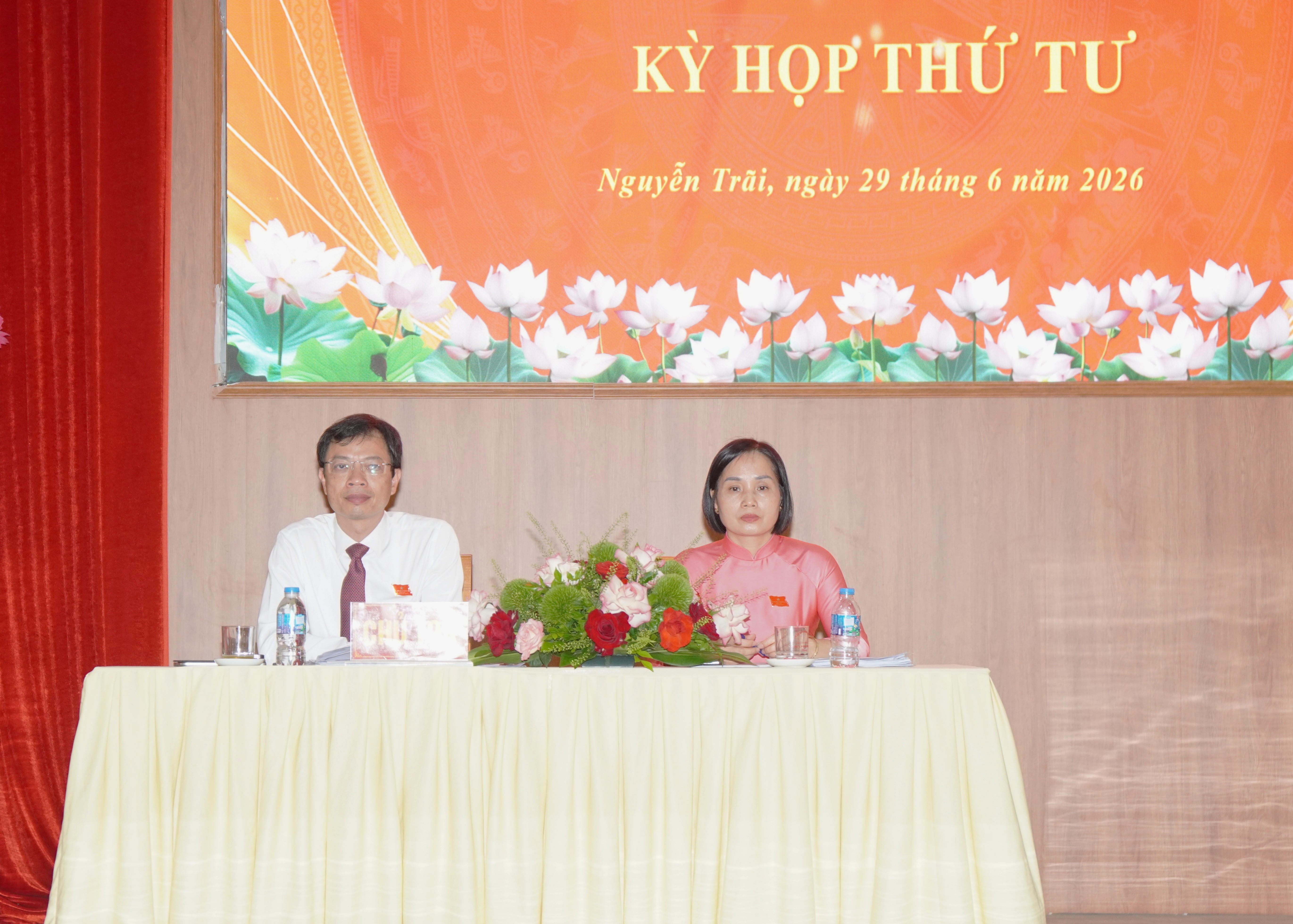 Kỳ họp thứ Tư - Hội đồng nhân dân xã Nguyễn Trãi khóa XXI nhiệm kỳ 2026 - 2031