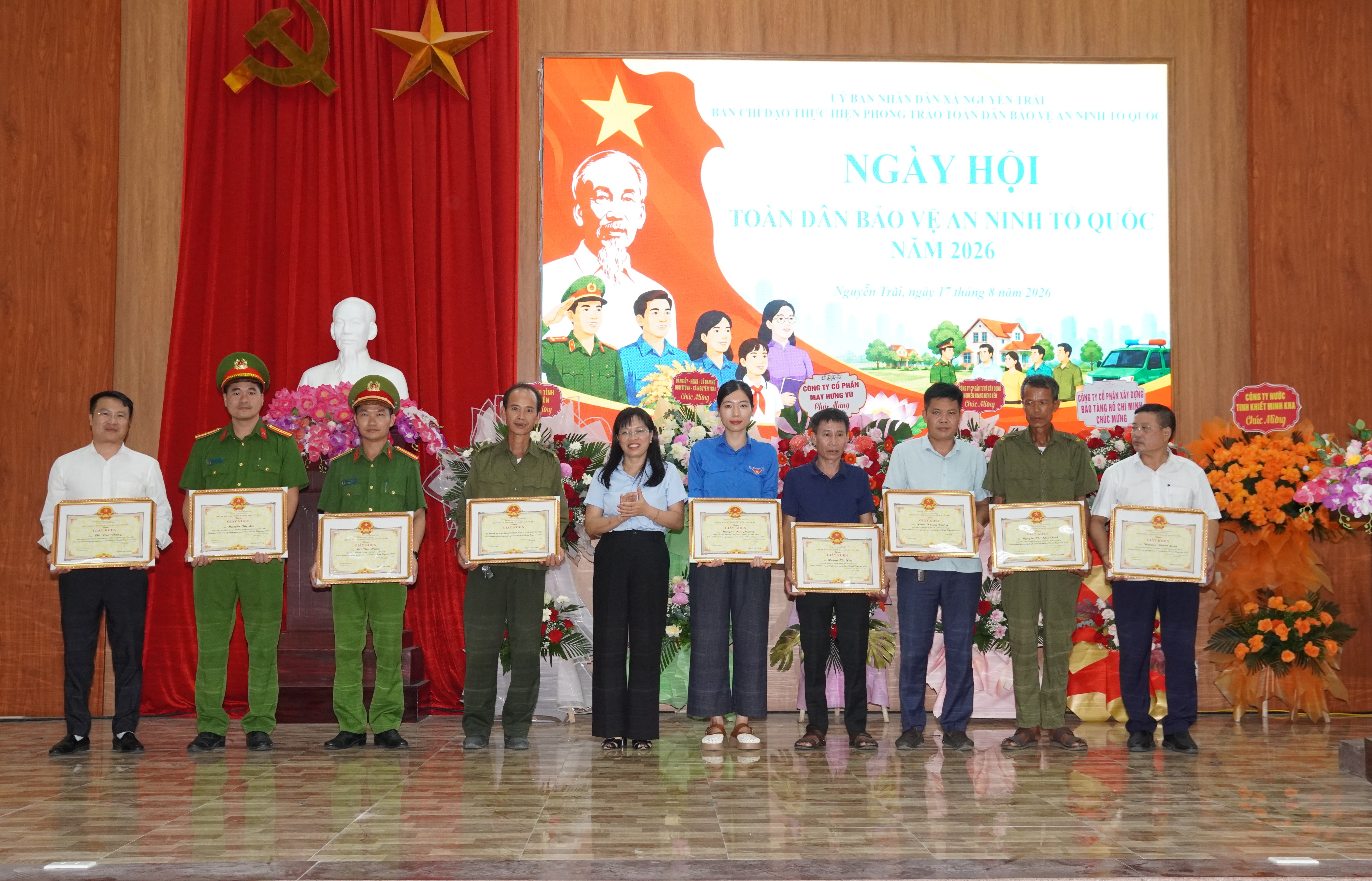 Xã Nguyễn Trãi tổ chức Ngày hội toàn dân bảo vệ an ninh Tổ quốc năm 2026