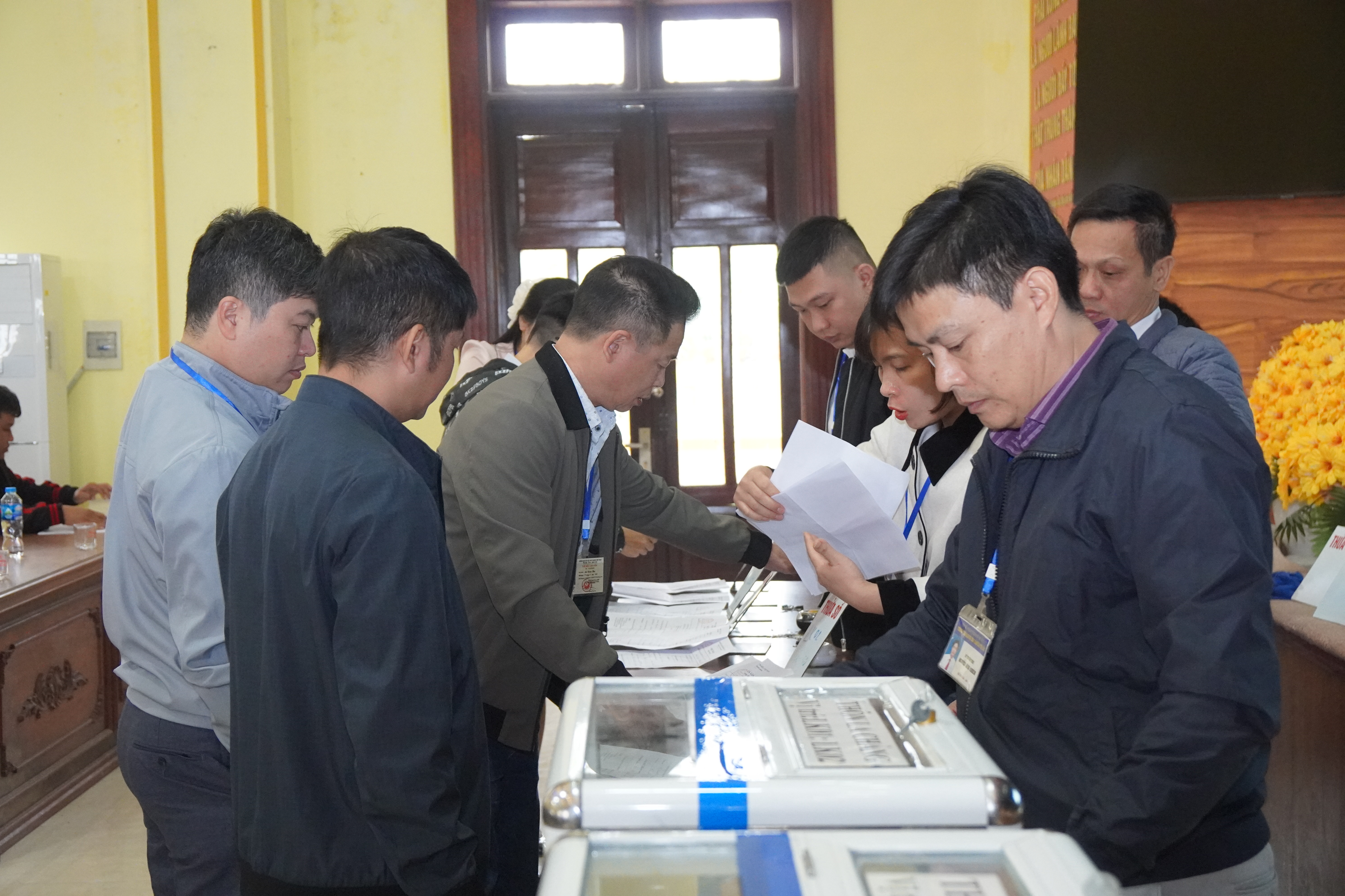 Xã Nguyễn Trãi tổ chức đấu giá quyền sử dụng đất