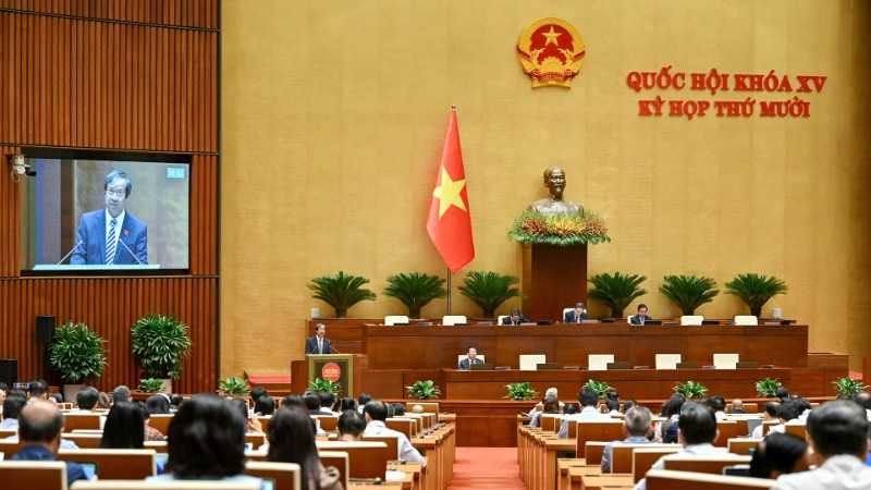 Hôm nay, Quốc hội dành cả ngày để thảo luận về lĩnh vực giáo dục