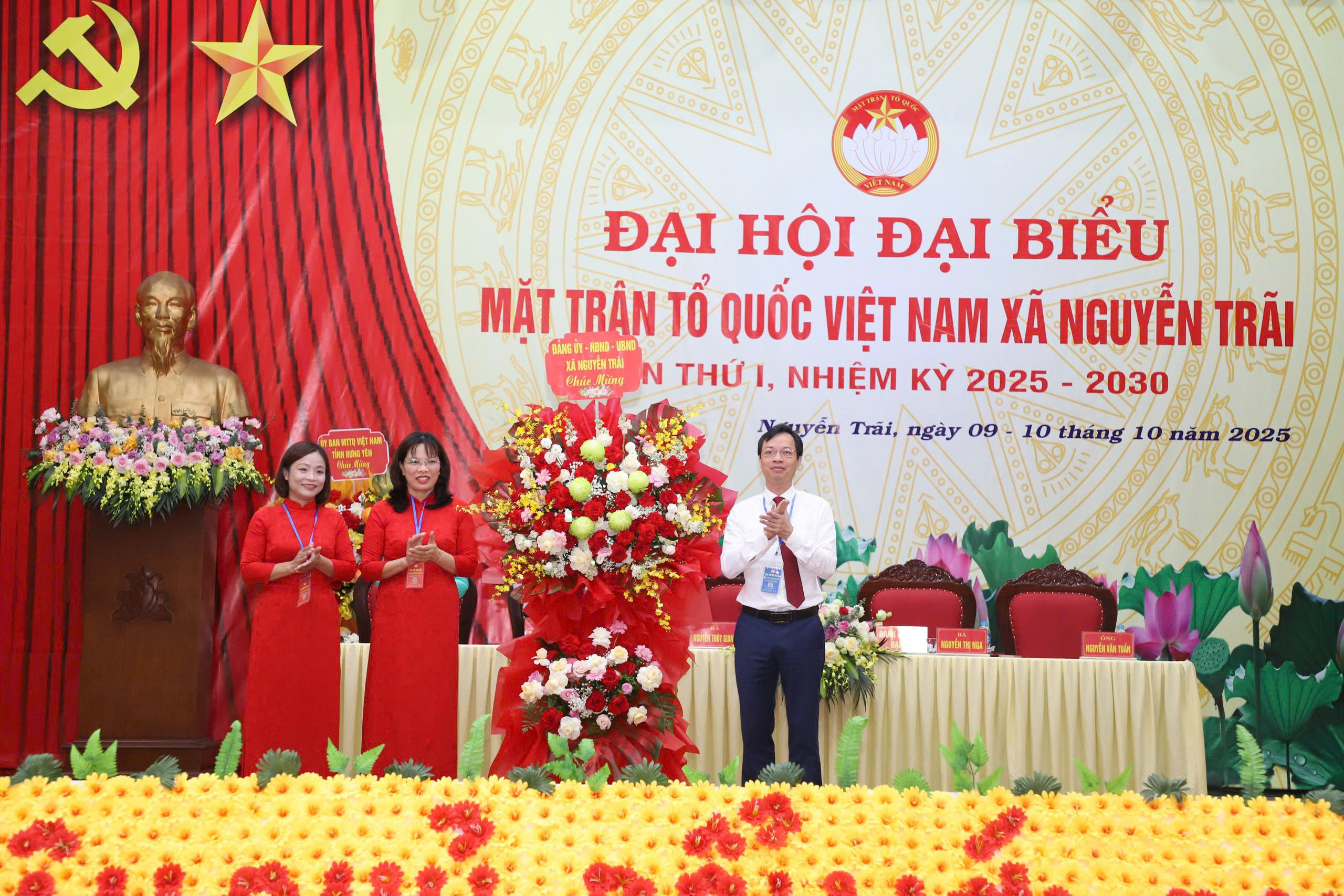 Đại hội đại biểu Mặt trận Tổ quốc Việt Nam xã Nguyễn Trãi lần thứ I nhiệm kỳ 2025-2030