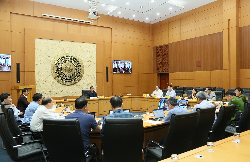Ban Chỉ đạo của tỉnh họp đánh giá kết quả thực hiện Chiến dịch 90 ngày làm giàu, làm sạch cơ sở dữ liệu quốc gia về đất đai