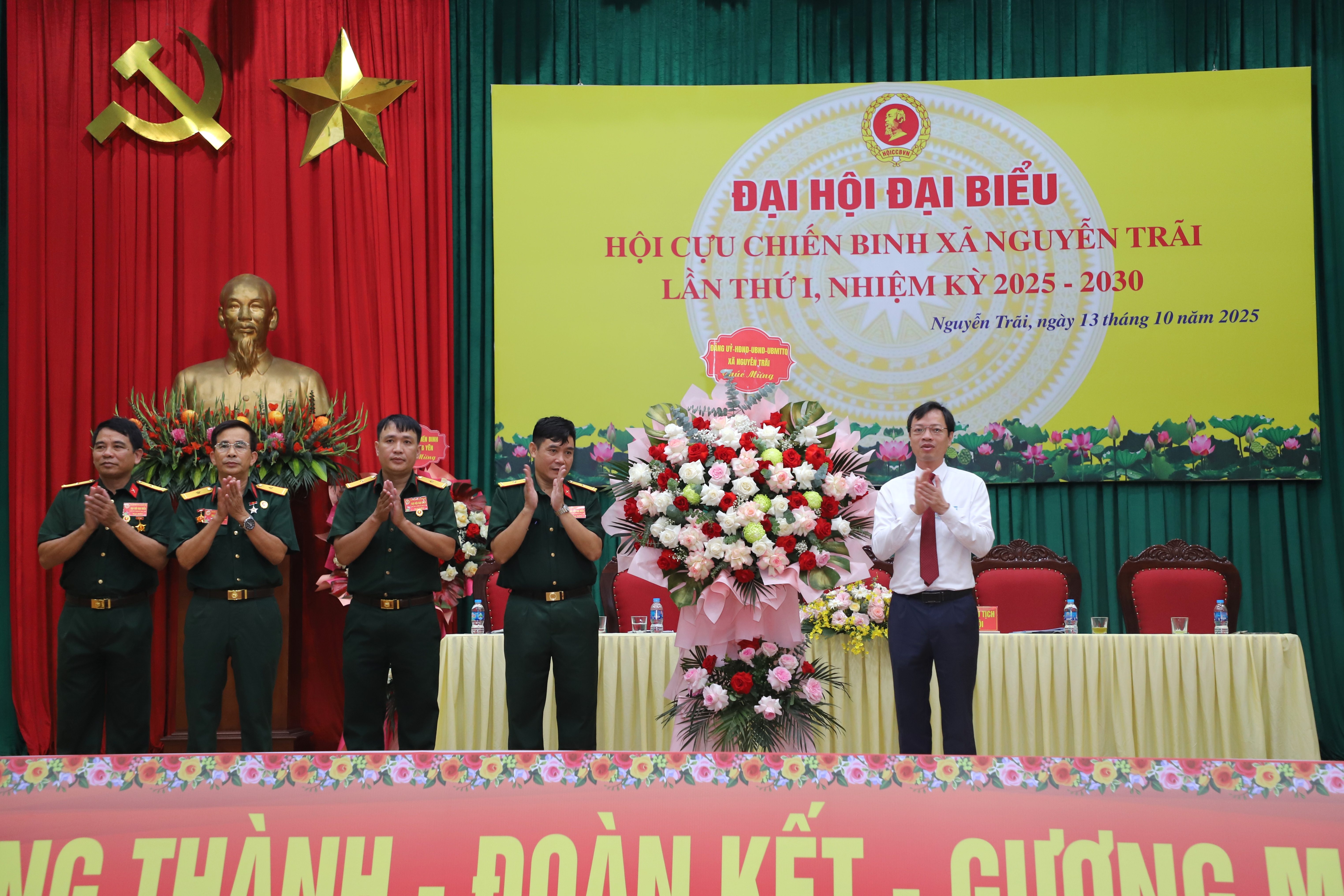 Đại hội đại biểu Hội Cựu chiến binh xã Nguyễn Trãi  lần thứ I, nhiệm kỳ 2025 – 2030