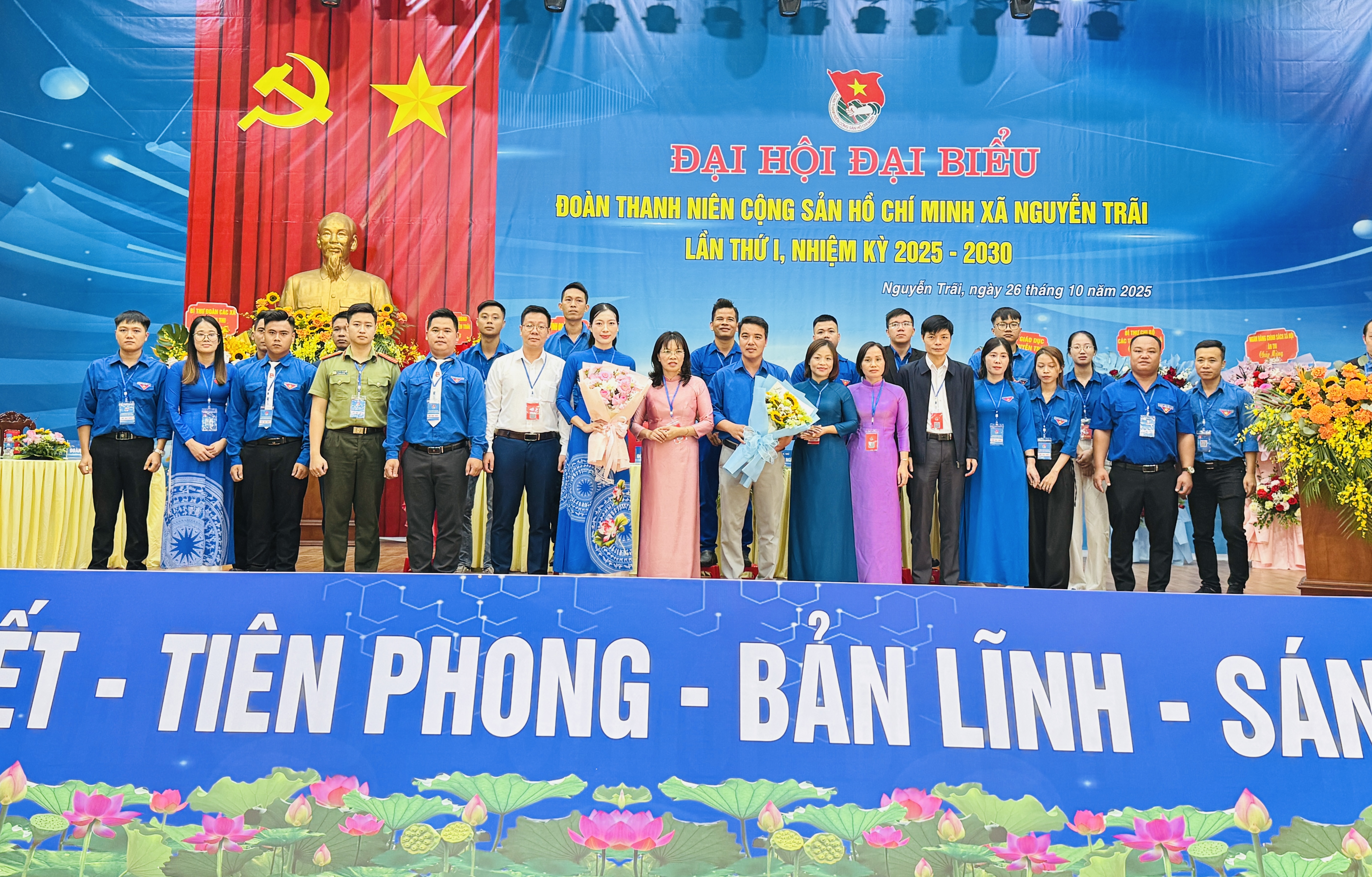 Đại hội đại biểu Đoàn thanh niên cộng sản Hồ Chí Minh xã Nguyễn Trãi lần thứ I nhiệm kỳ 2025-2030