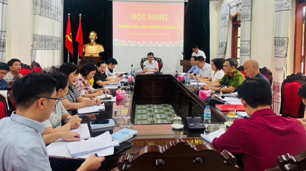 Hội nghị lần thứ 16 Ban chấp hành Đảng bộ xã Nguyễn Trãi khóa I nhiệm kỳ 2025 - 2030